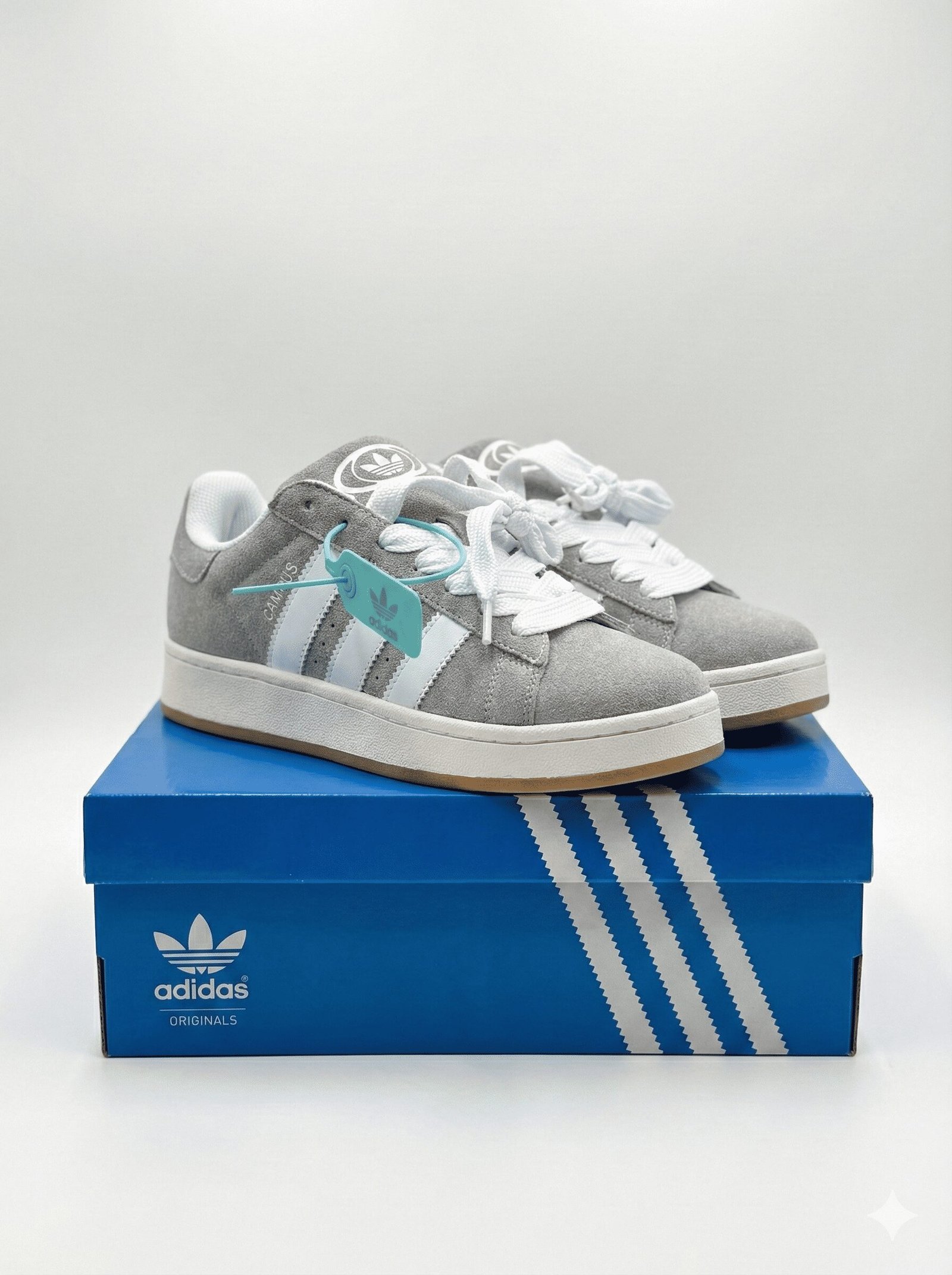 grey campus sneakers