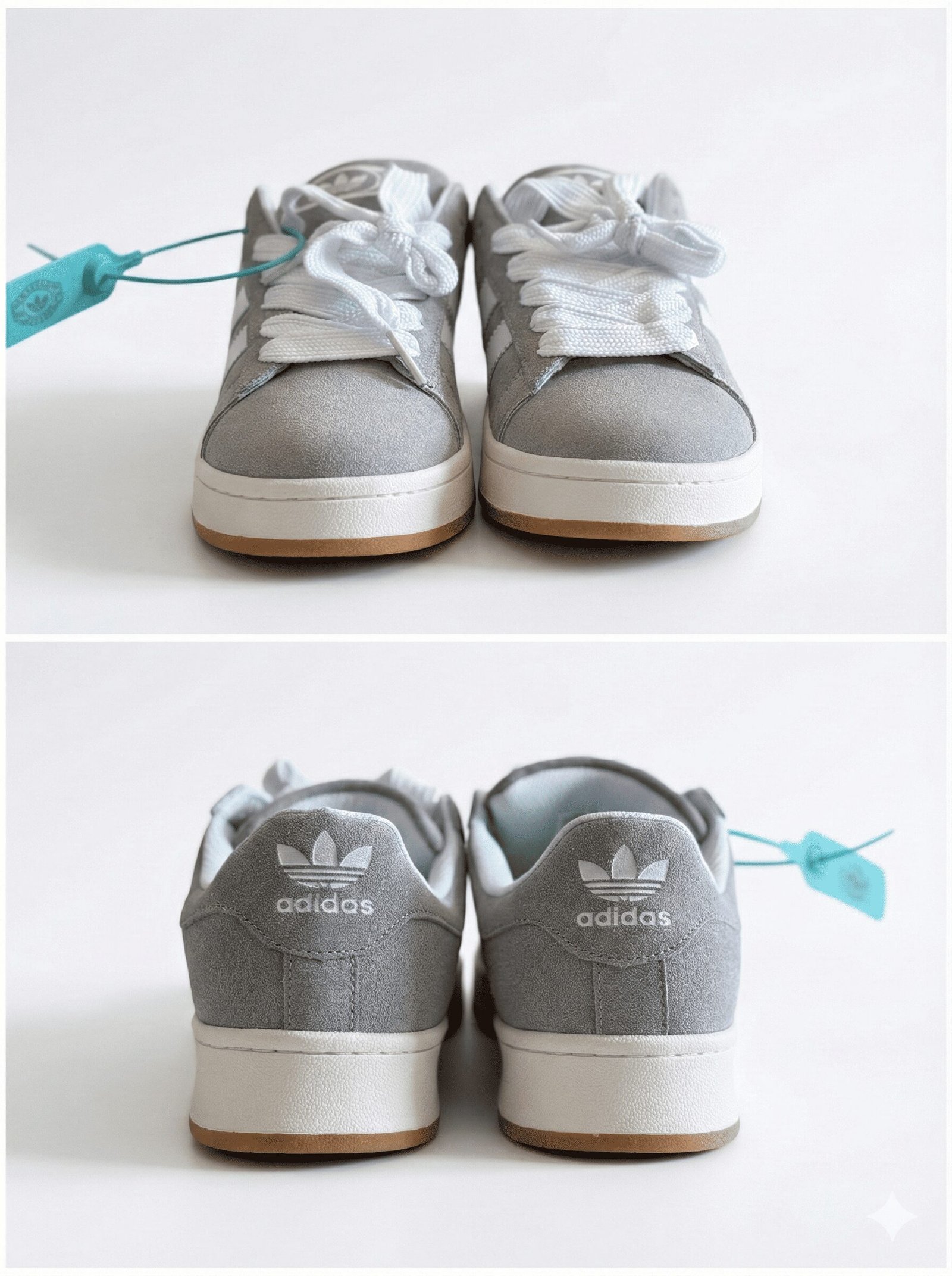 grey campus sneakers