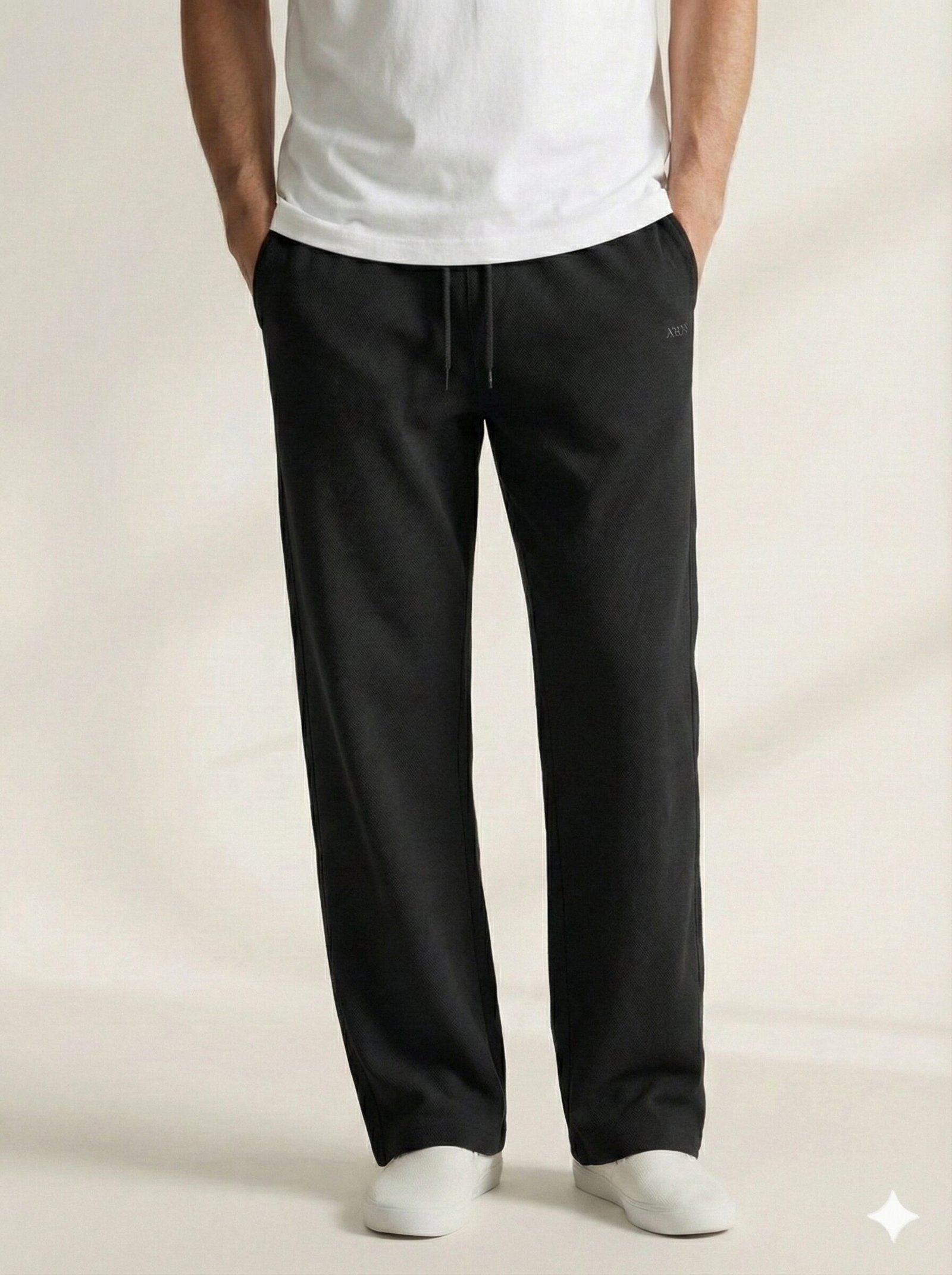 The Black Waffle Pant — view 2 of 4