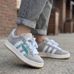 grey campus sneakers