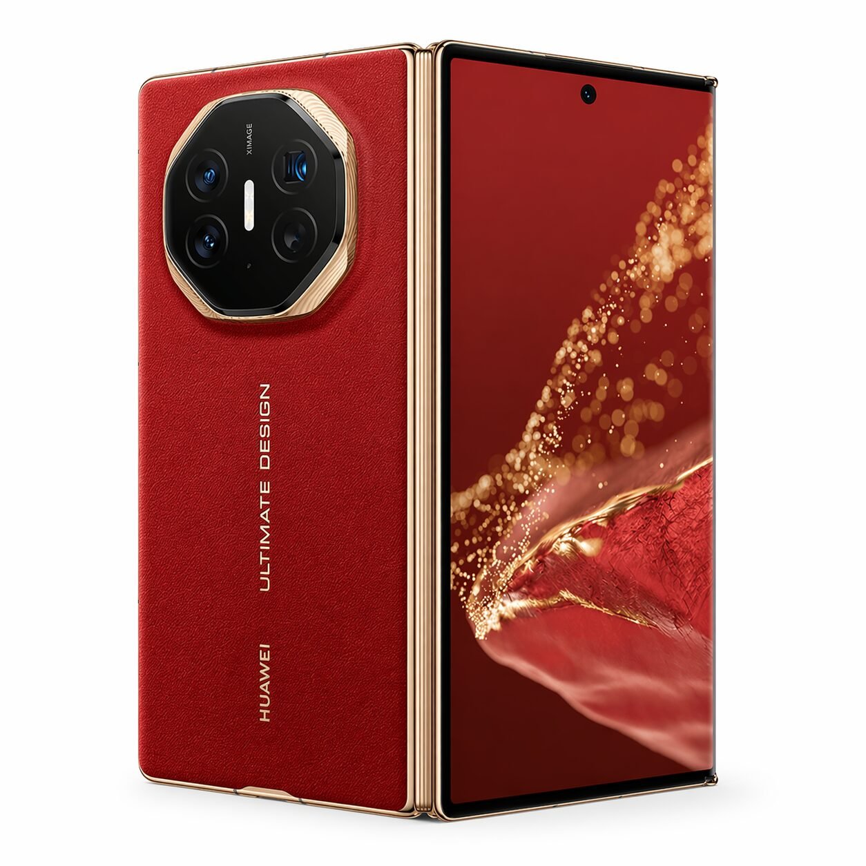HUAWEI Mate XT | ULTIMATE DESIGN Super Slim Tri-Fold Design Smartphone, 16GB+512 GB, Ultra Aperture XMAGE Camera, 10.2-inch Hi-Res HUAWEI X-True Display + MultiView in One, RED — view 2 of 7