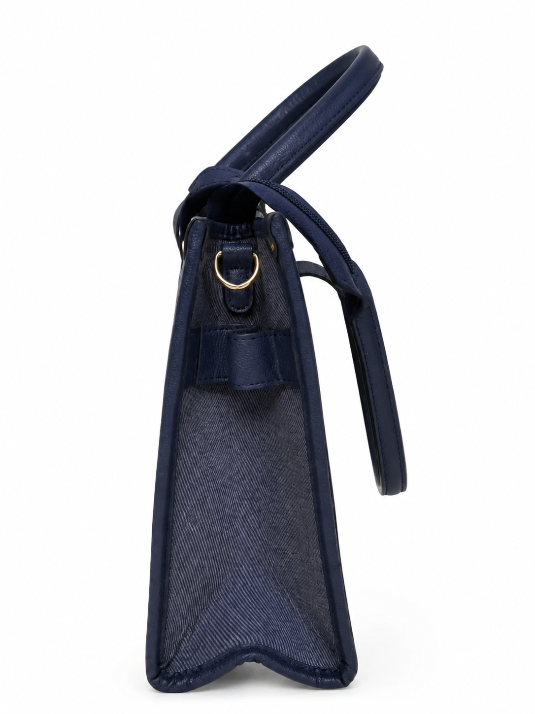 Classic Denim Statement Tote with Crossbody Strap — view 2 of 5