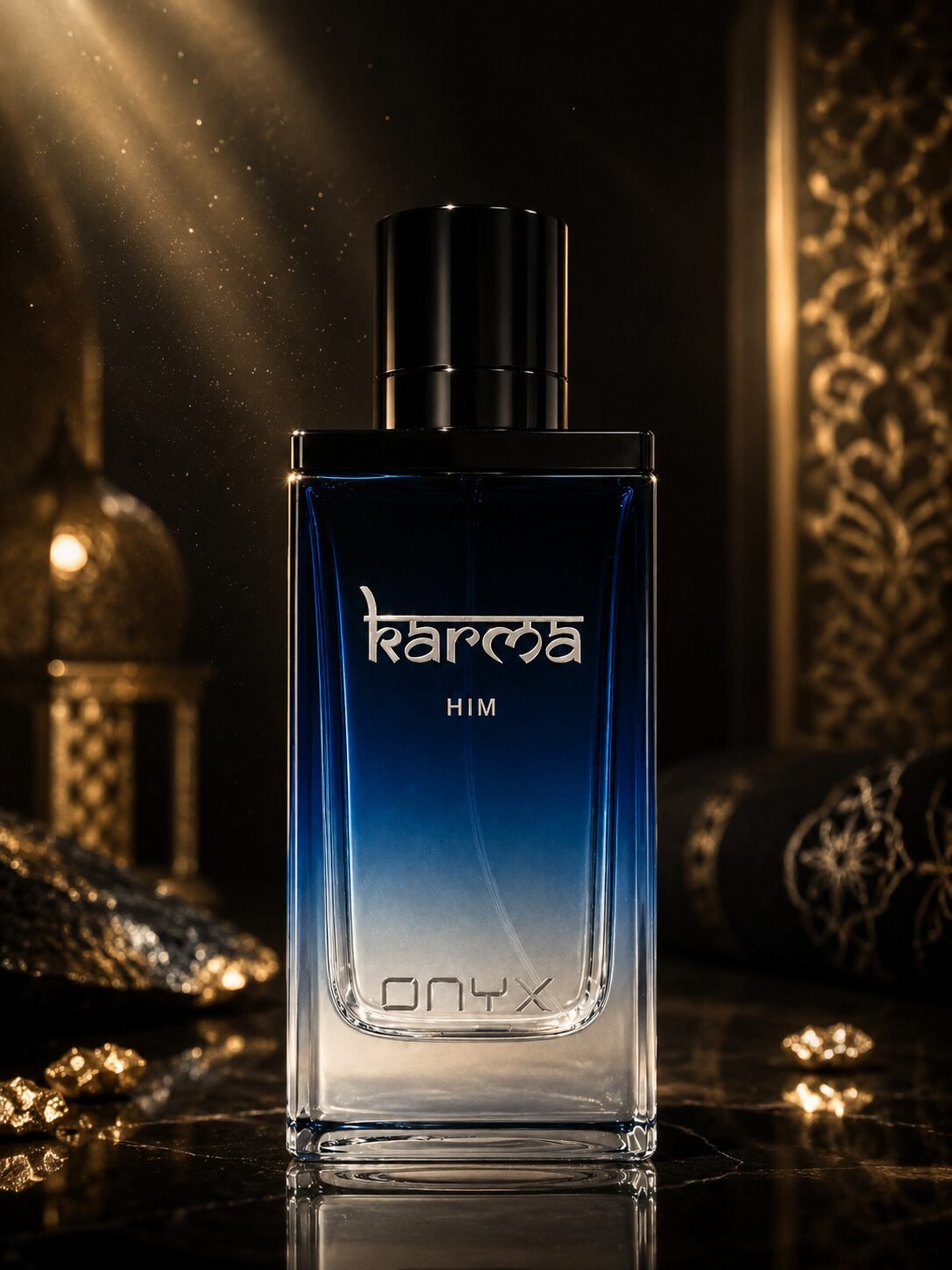 Onyx Fragrances Dubai Karma Him Pure Parfum (100ml) - Image 2