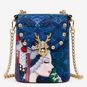 Royal Ethnic Art Chain Sling Bag