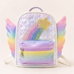Rainbow Wings Fantasy Mini Backpack