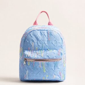 Candy Stitch Quilted Mini Backpack