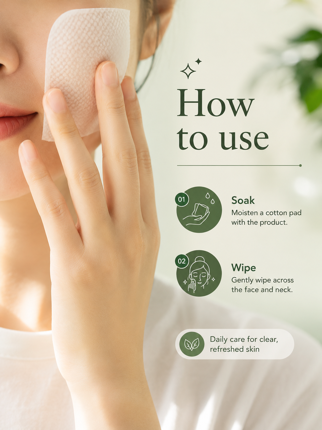 Green Plum Refreshing Toner AHA + BHA beauty of joseon - Image 3