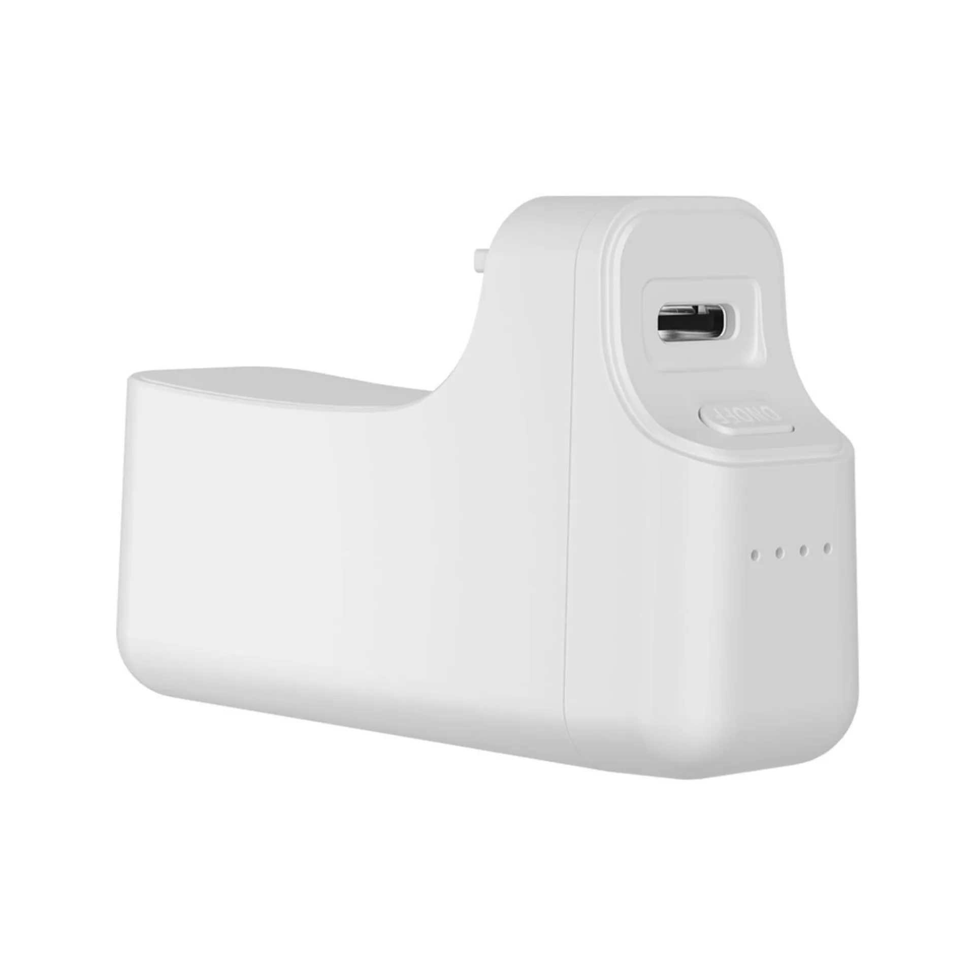 Porodo Gaming PS5 Edge Controller Battery Pack, 3400 مللي أمبير, White — view 3 of 4