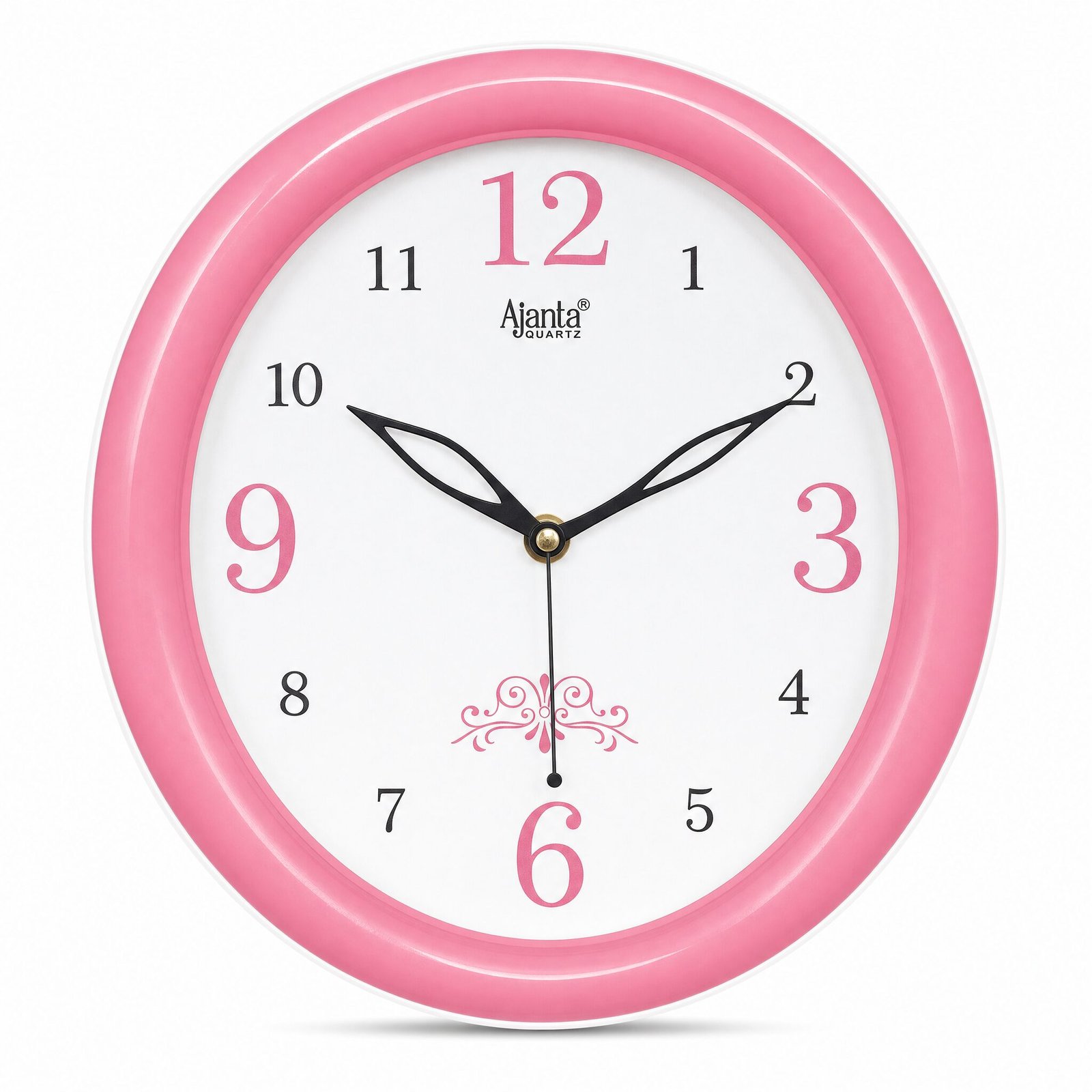Ajanta Royal Pink Quartz Wall Clock