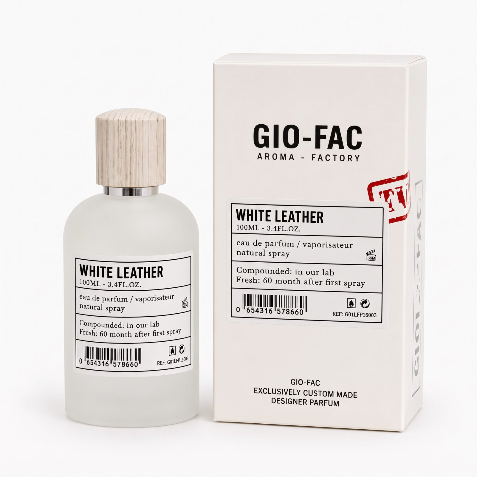 GIO FAC WHITE LEATHER 100ML