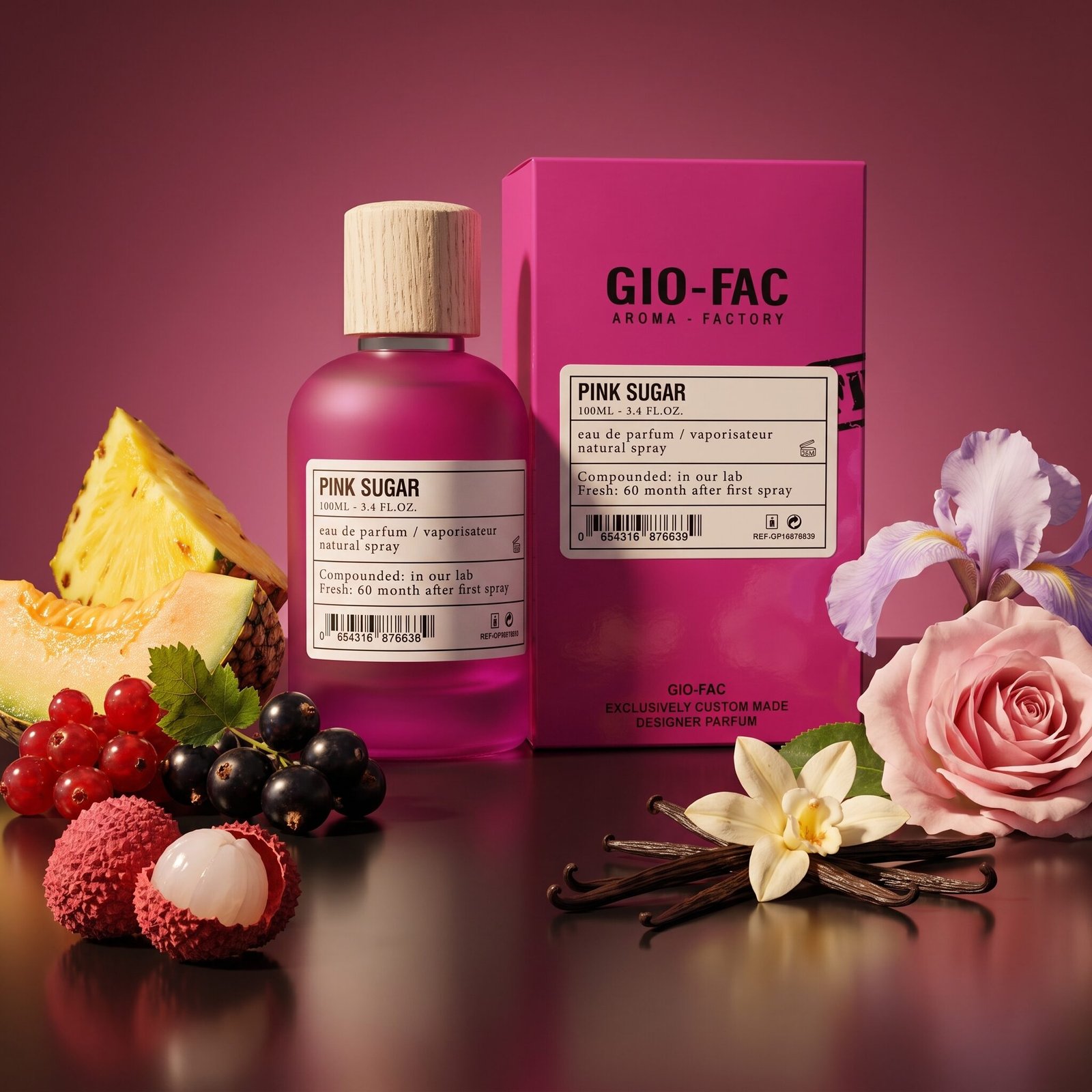 GIO FAC AROMA FACTORY PINK SUGAR EDP 100ML — view 2 of 3