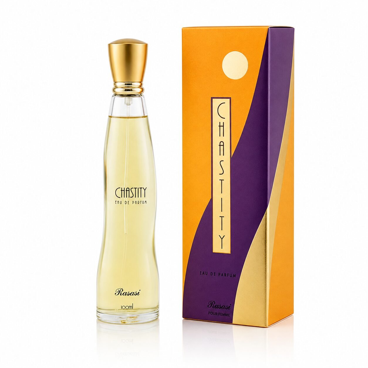 رصاصي - CHASTITY By Rasasi for Women Eau De Parfum, 100 مل — view 2 of 2