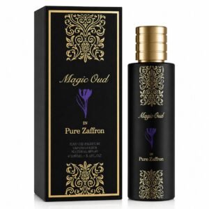 Paris Corner Magic Oud in Pure Zaffron Eau De Perfume for Unisex, 100ml