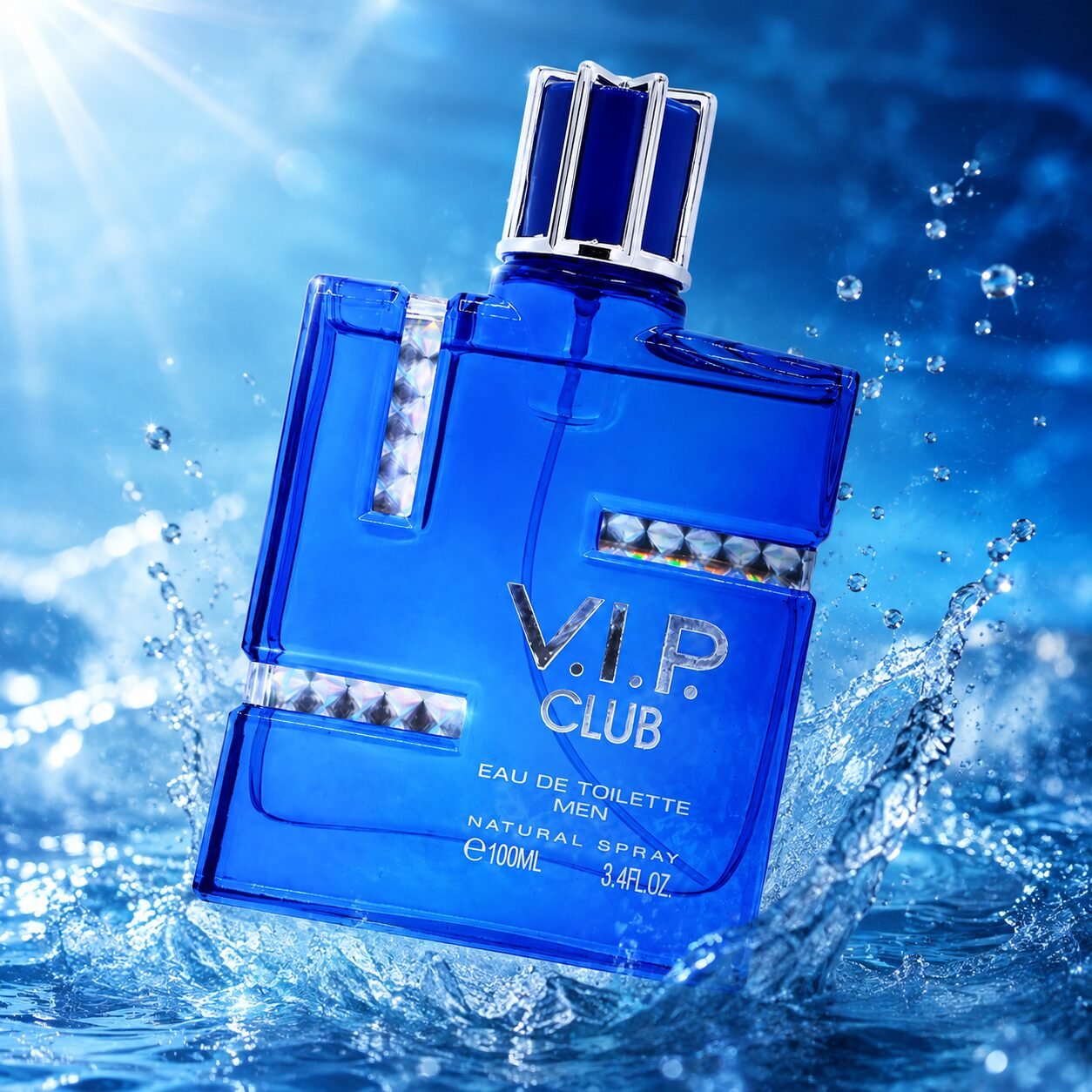 VIP Club Eau De Toilette Spray for Men 100ml - Image 3