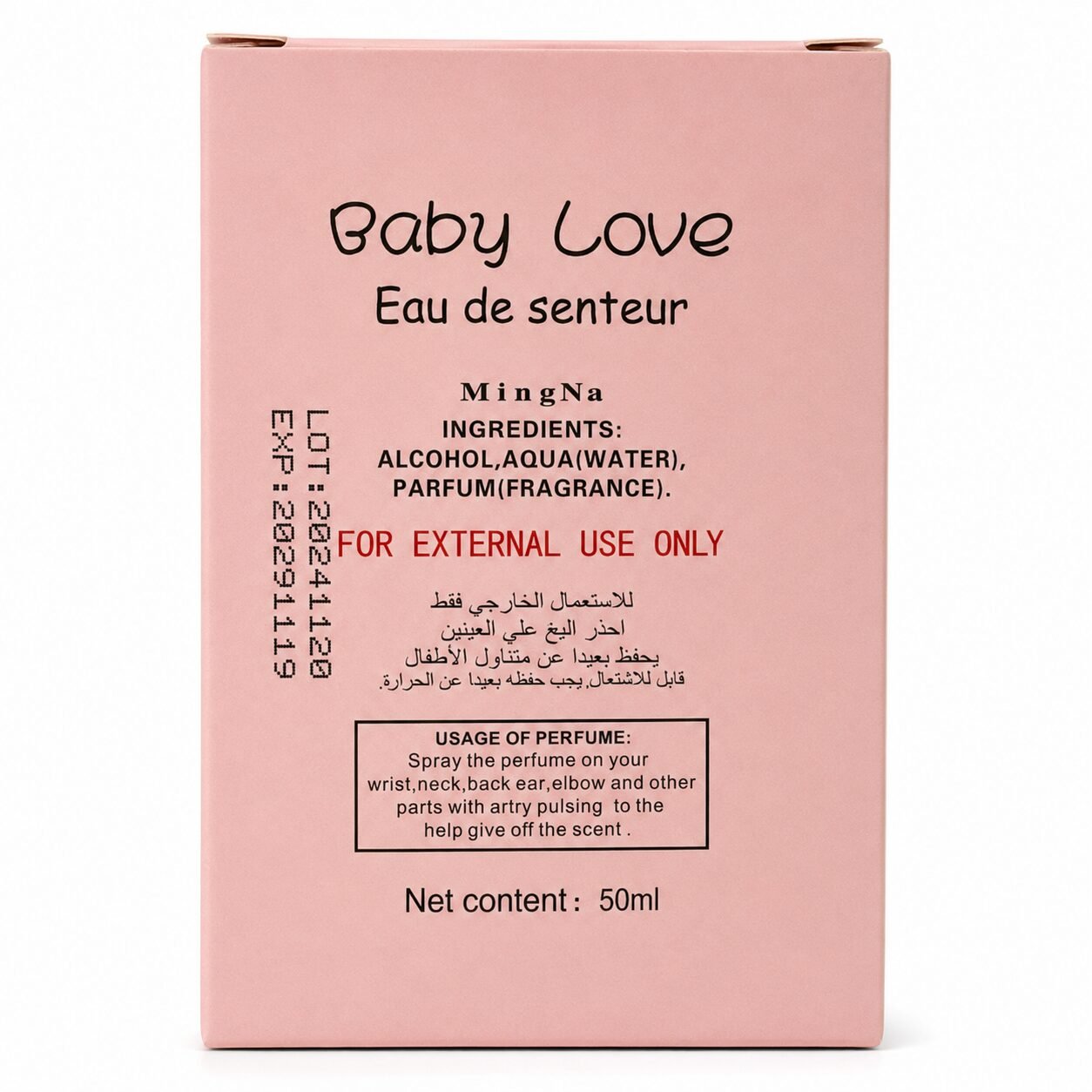Baby Love Eau de Senteur 50ml – Pink Elephant Perfume for Kids — view 5 of 5