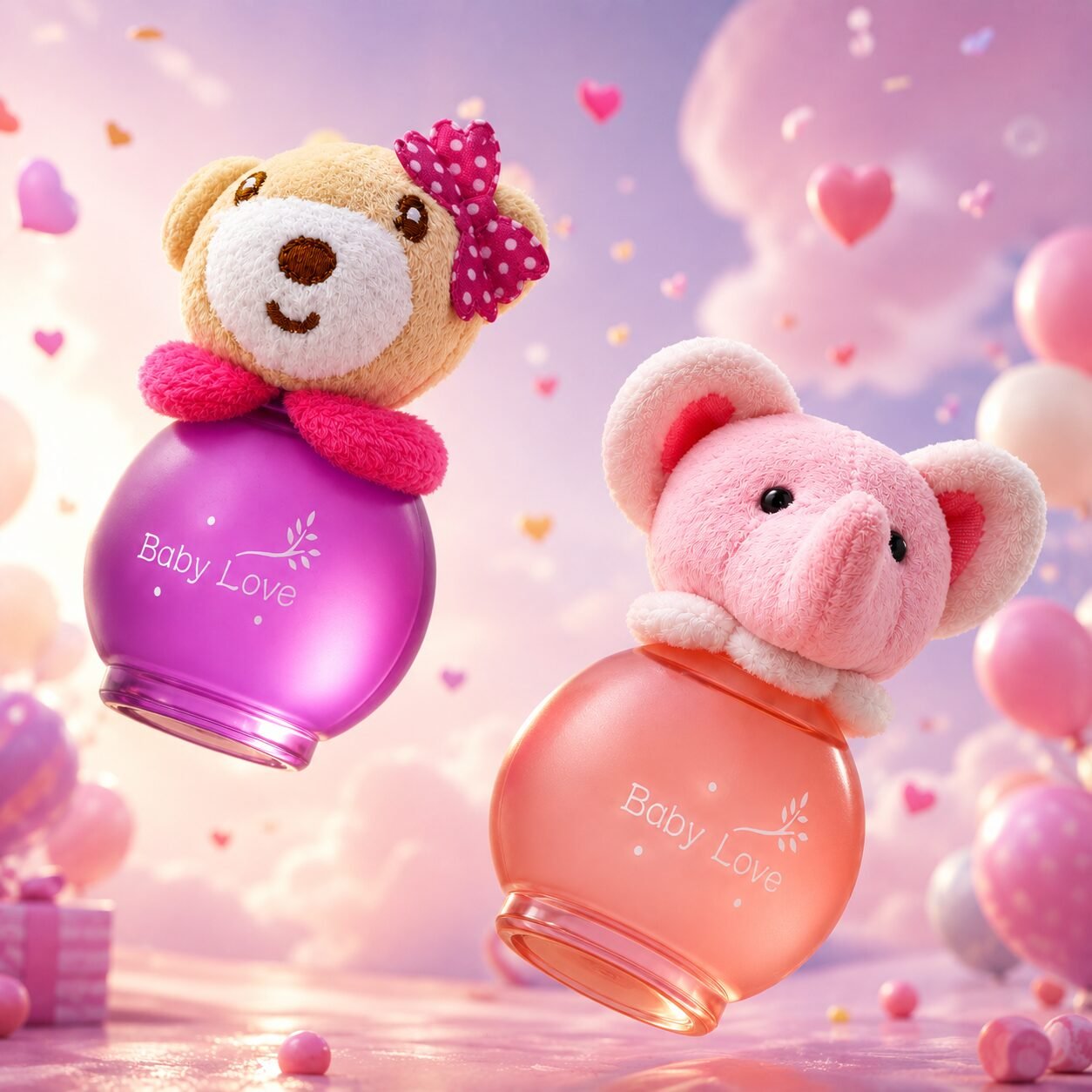 Baby Love Teddy & Elephant Perfume Duo – 2-Piece Set — view 2 of 6