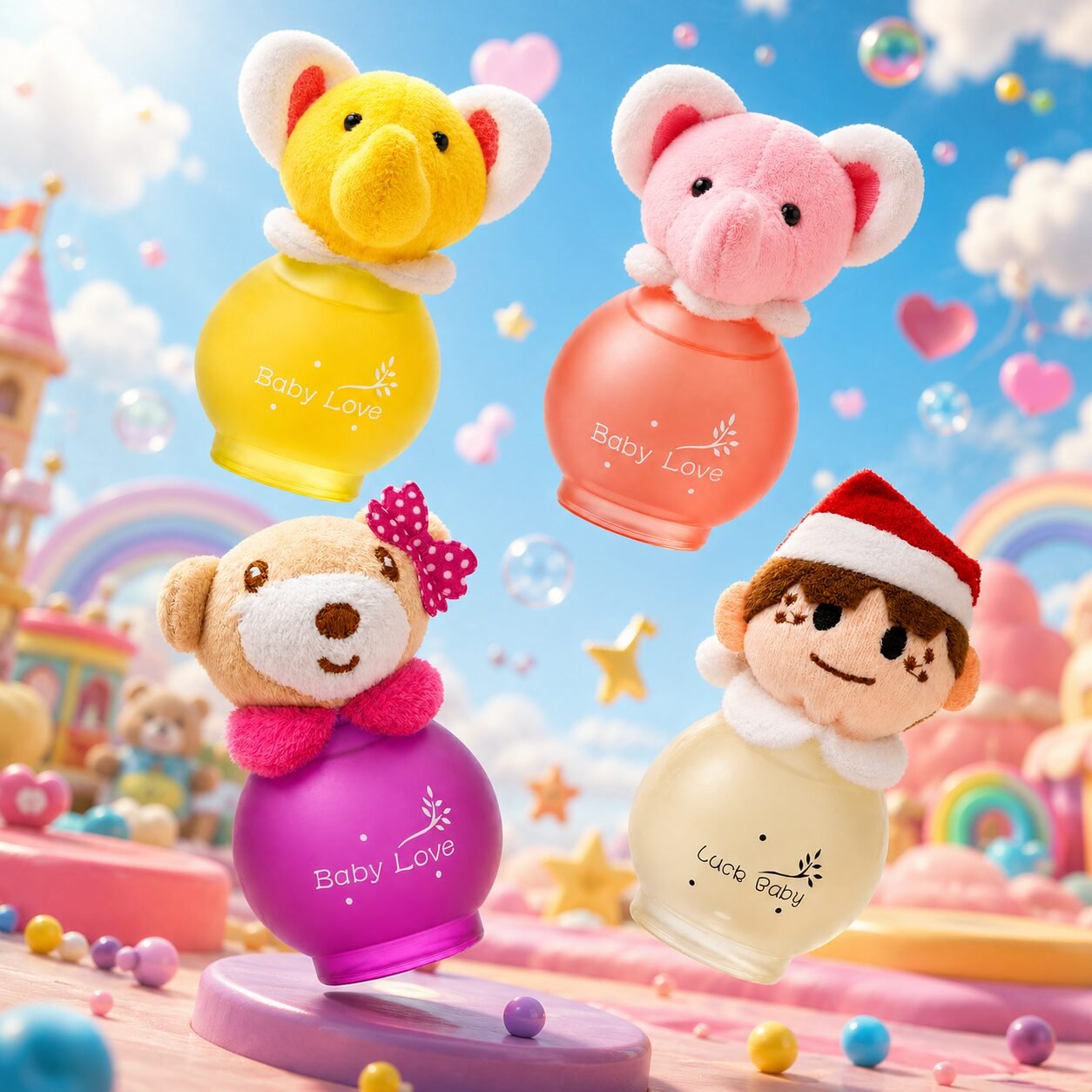 Baby Love Playtime Perfume 4-Piece Combo - Image 2