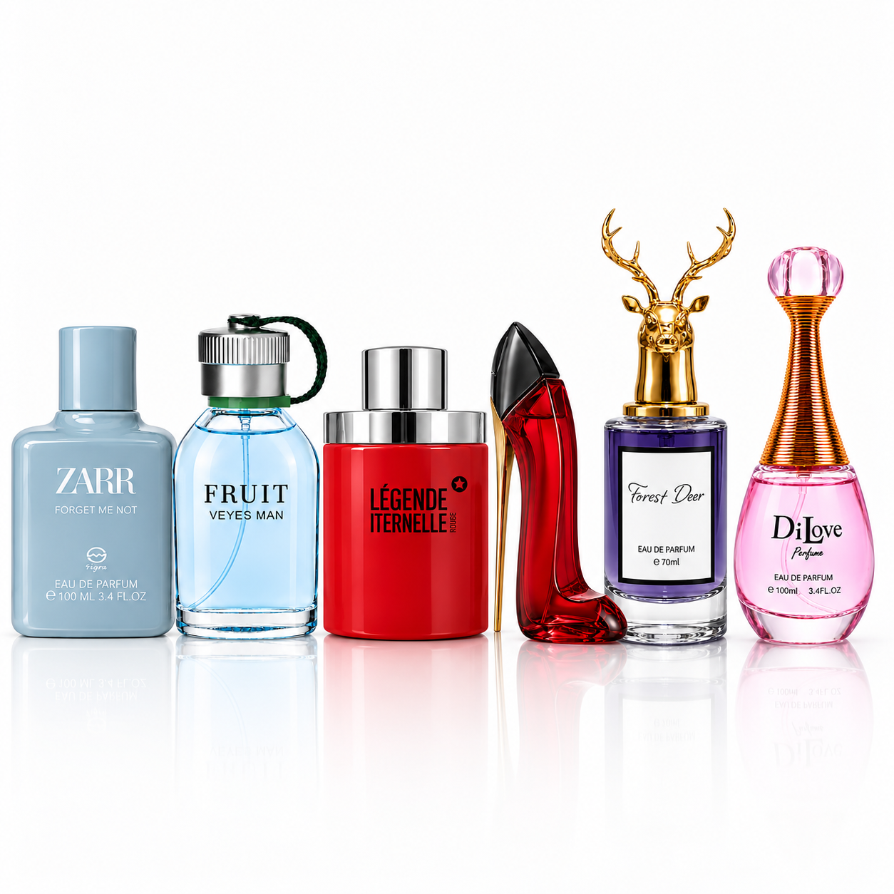 6-Piece Unisex Perfume Combo Set – Fragrance Collection