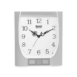 Ajanta Classic Silver Pendulum Wall Clock