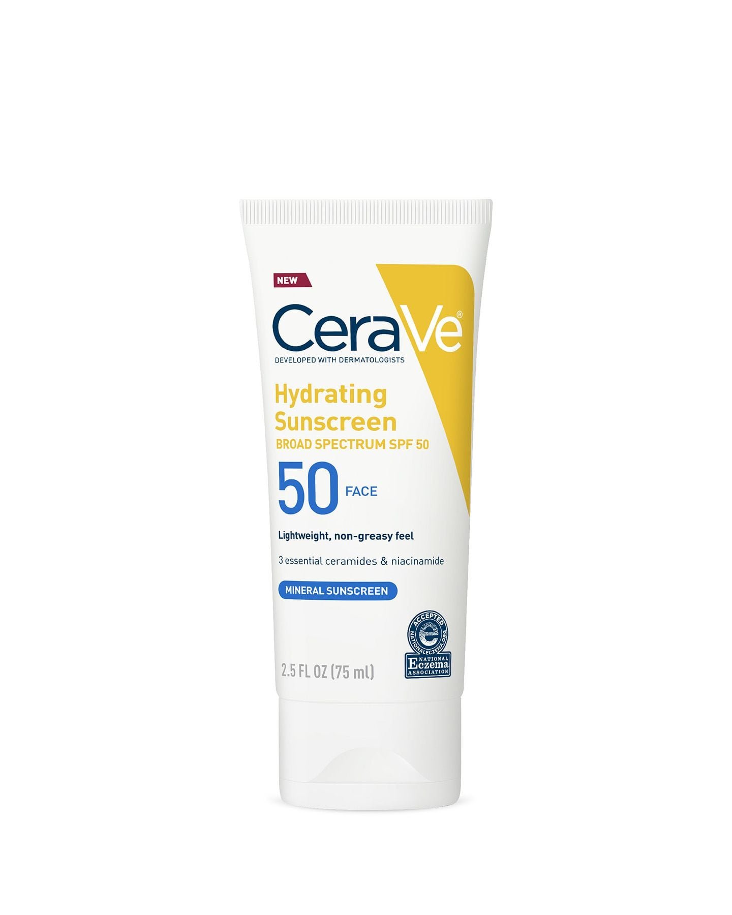 CeraVe Hydrating Mineral Sunscreen SPF 50 Face 75 مل — view 2 of 8