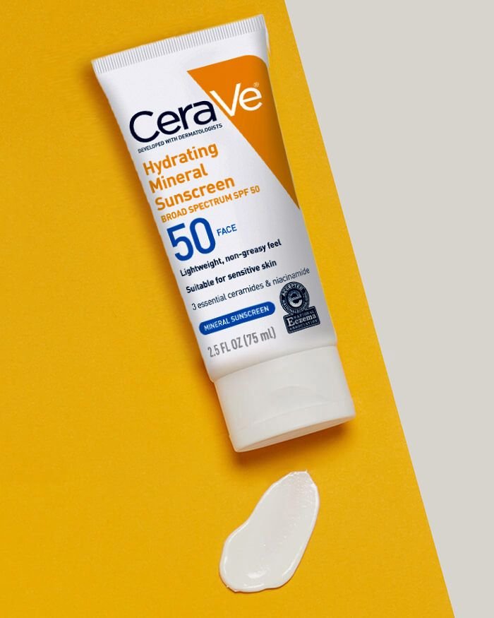 CeraVe Hydrating Mineral Sunscreen SPF 50 Face 75 مل — view 8 of 8