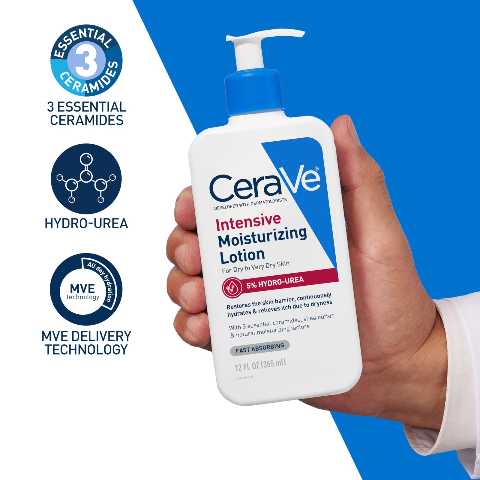 CeraVe Intensive Moisturizing Lotion 355ml — view 4 of 6