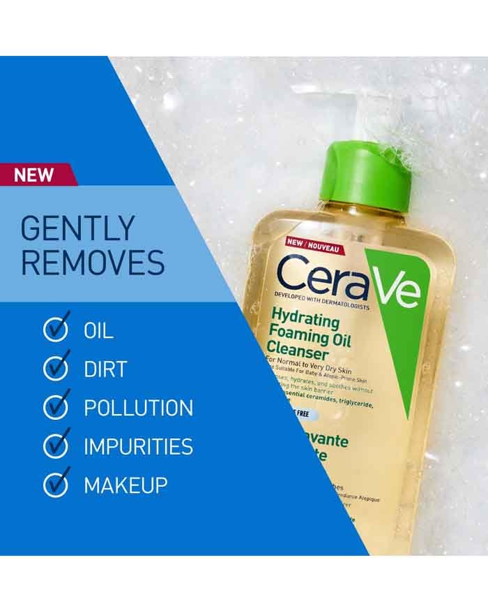 CeraVe Hydrating Foaming Oil Cleanser 236ml — view 3 of 5