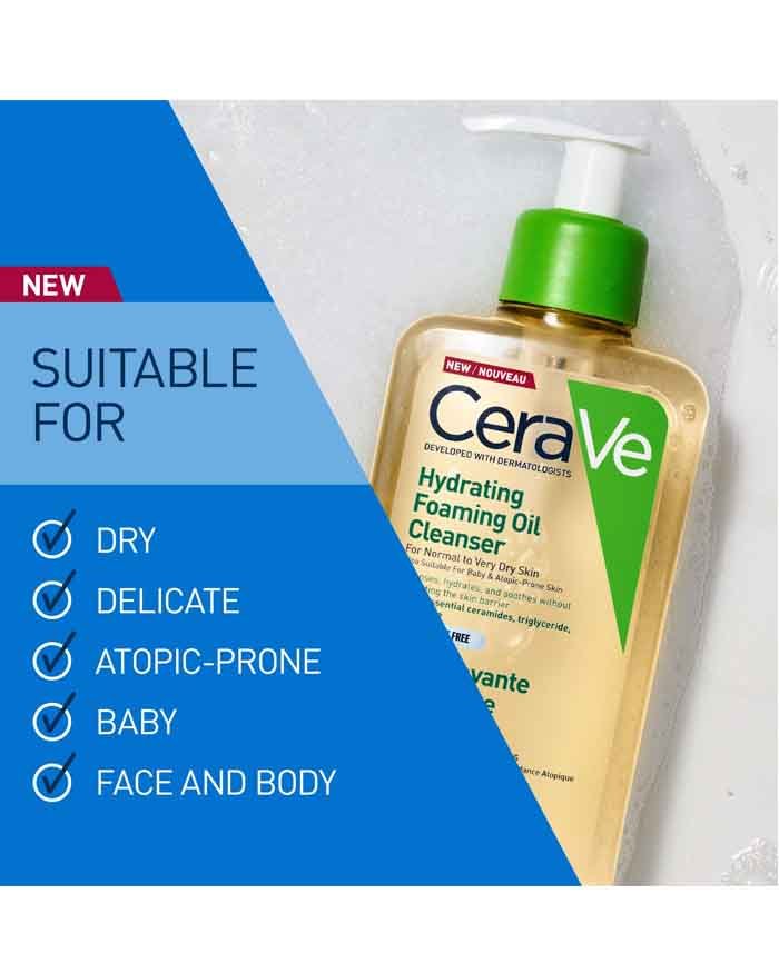CeraVe Hydrating Foaming Oil Cleanser 236ml — view 5 of 5