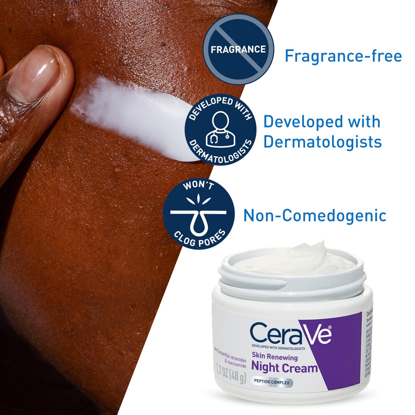 CeraVe Skin Renewing Night Cream 48g — view 2 of 5