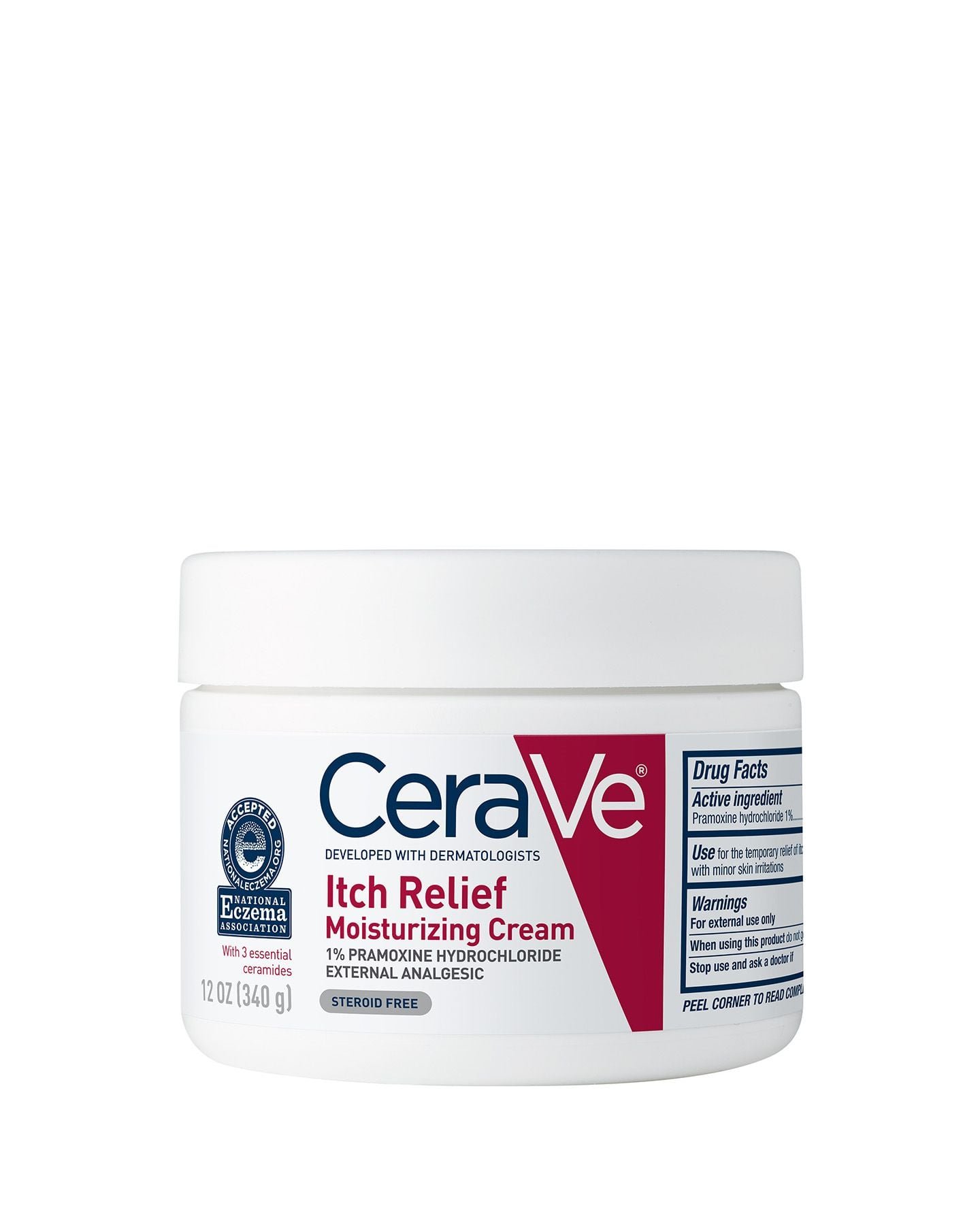 CeraVe Itch Relief Moisturizing Cream 340g
