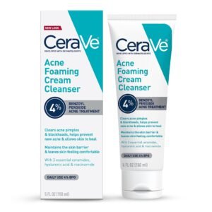CeraVe Acne Foaming Cream Cleanser 150ml front