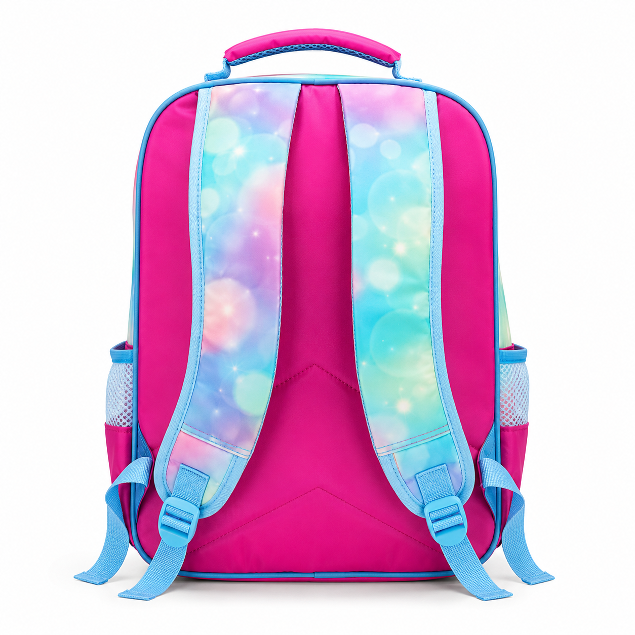 Kids' Sea Life Print School Backpack – Pink & Blue — view 2 of 4