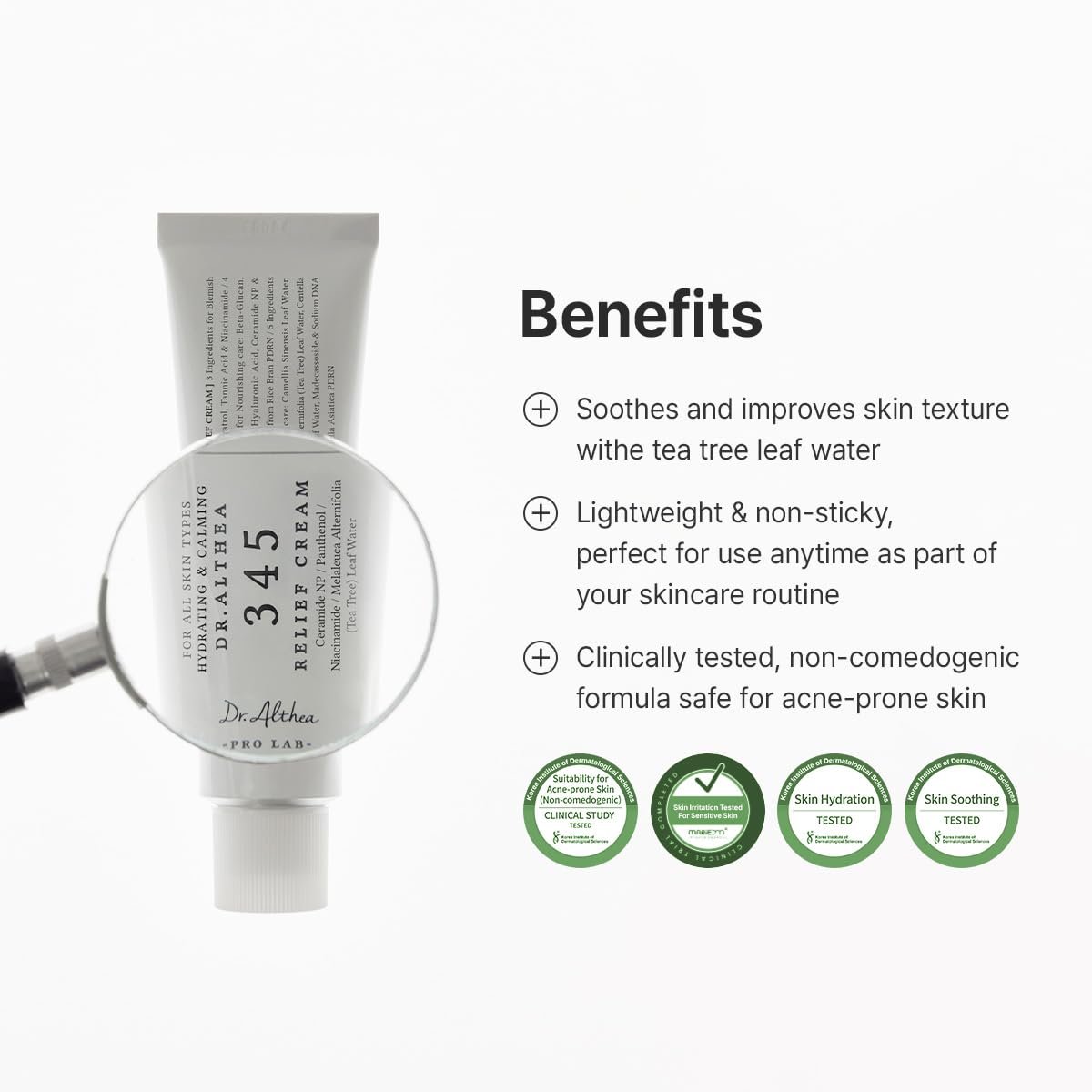 Dr.Althea 345 Relief Cream 50ml product benefits