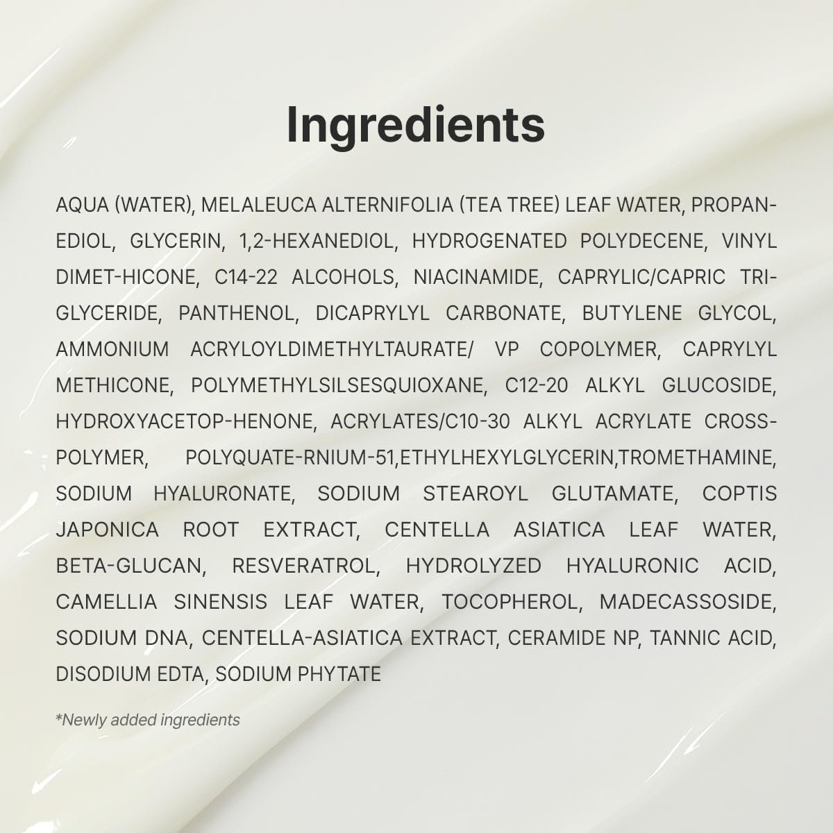 Dr.Althea 345 Relief Cream 50ml key ingredients
