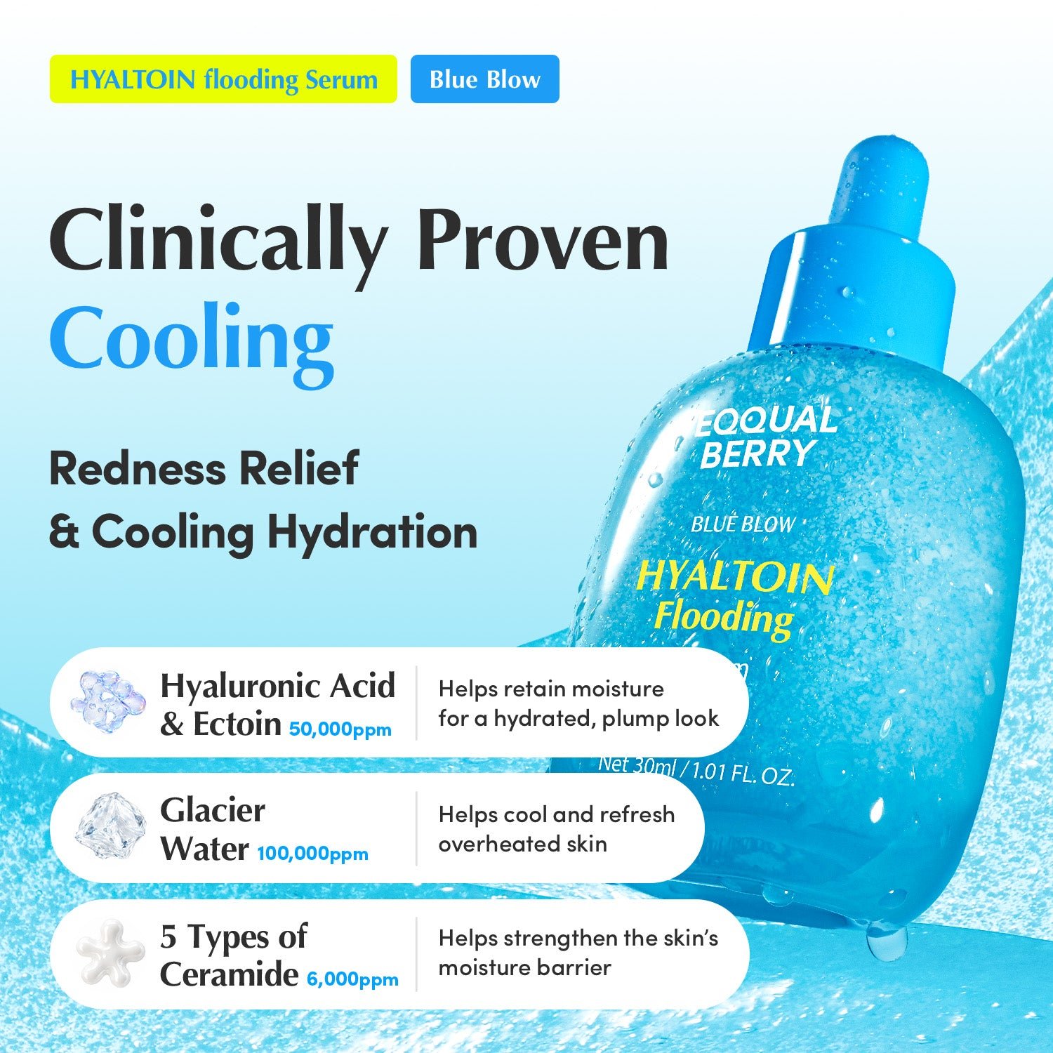 EQQUALBERRY Hyaltoin Flooding Serum 30ml — view 4 of 7