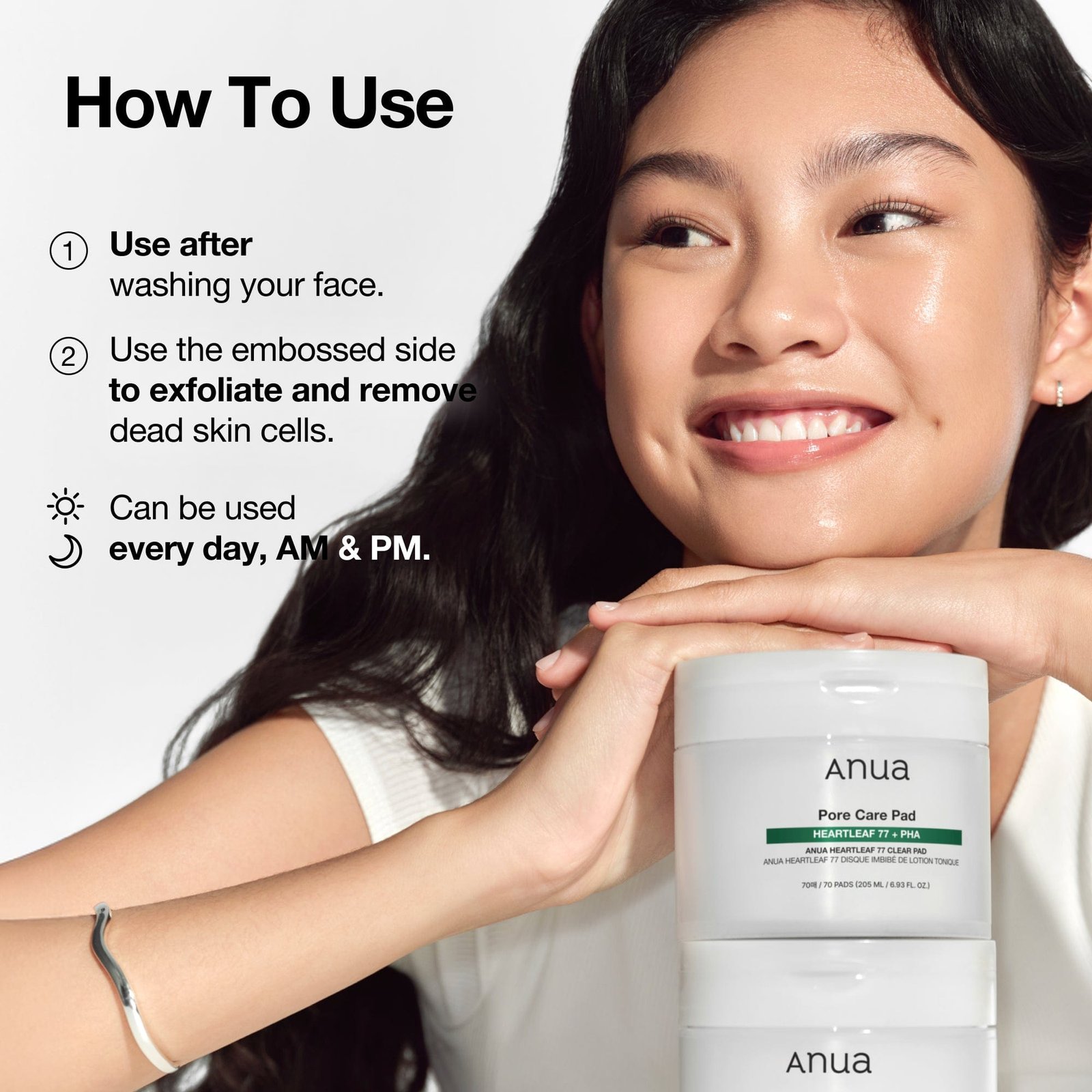 Anua Heartleaf 77 Clear Pad (70 Pads) — view 4 of 5