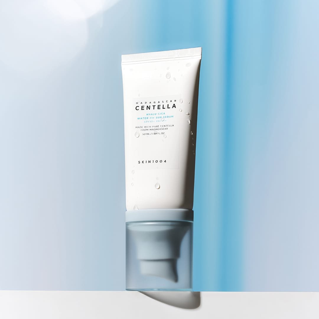 سكين 1004 Madagascar Centella Hyalu-Cica Water-Fit Sun Serum SPF50+ PA++++ 50 مل — view 3 of 5