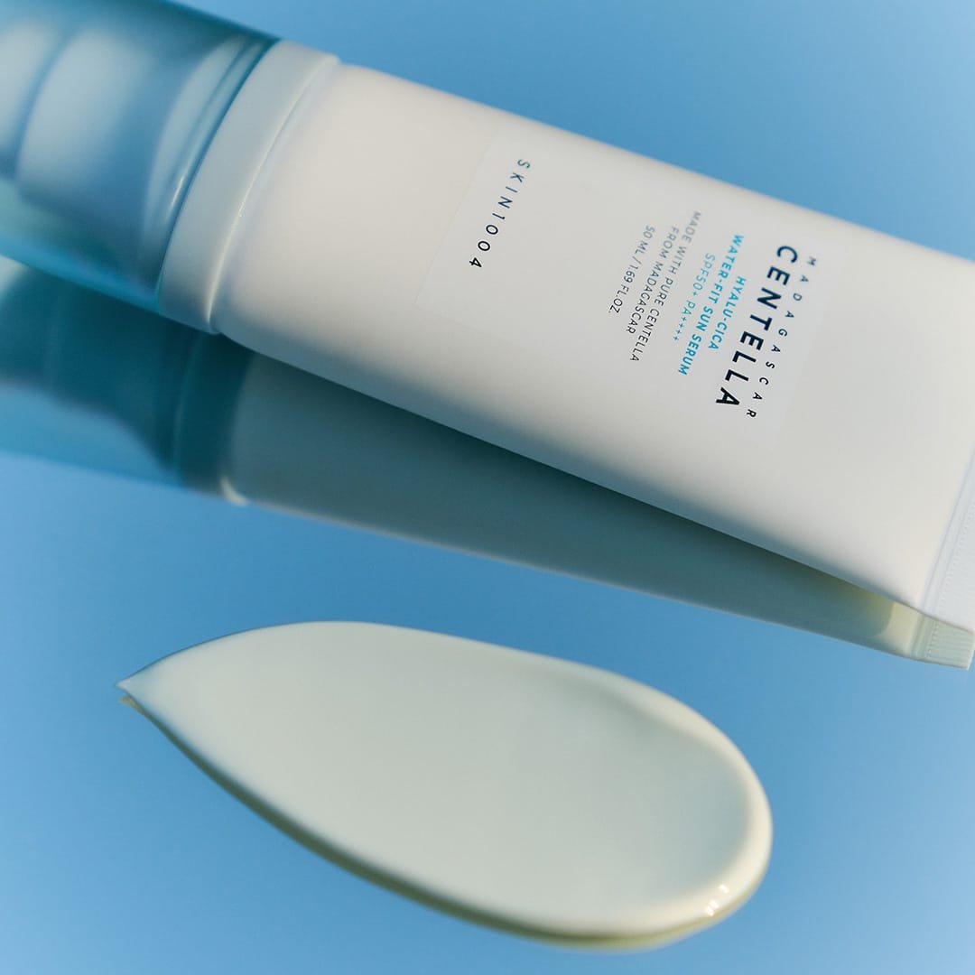 سكين 1004 Madagascar Centella Hyalu-Cica Water-Fit Sun Serum SPF50+ PA++++ 50 مل — view 4 of 5