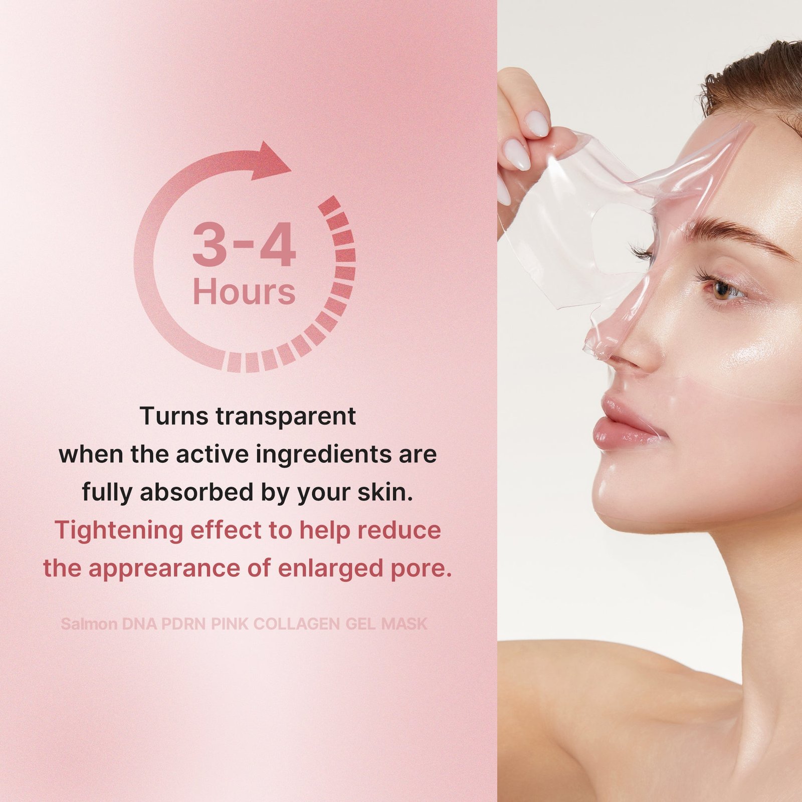 medicube PDRN Pink Collagen Gel Mask (4 Sheets) product benefits