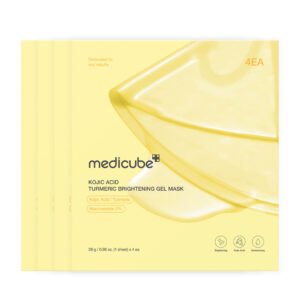 medicube Kojic Acid Turmeric Brightening Gel Mask (4 Sheets) front