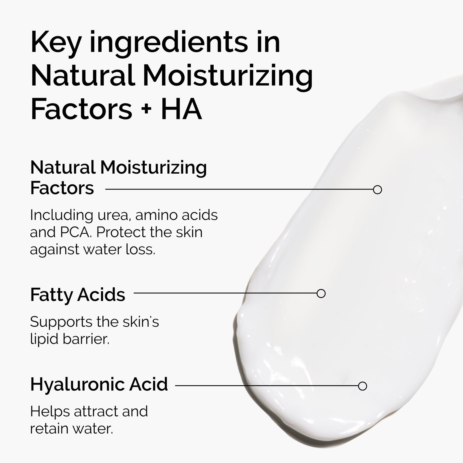 The Ordinary Natural Moisturizing Factors + HA 100ml key ingredients