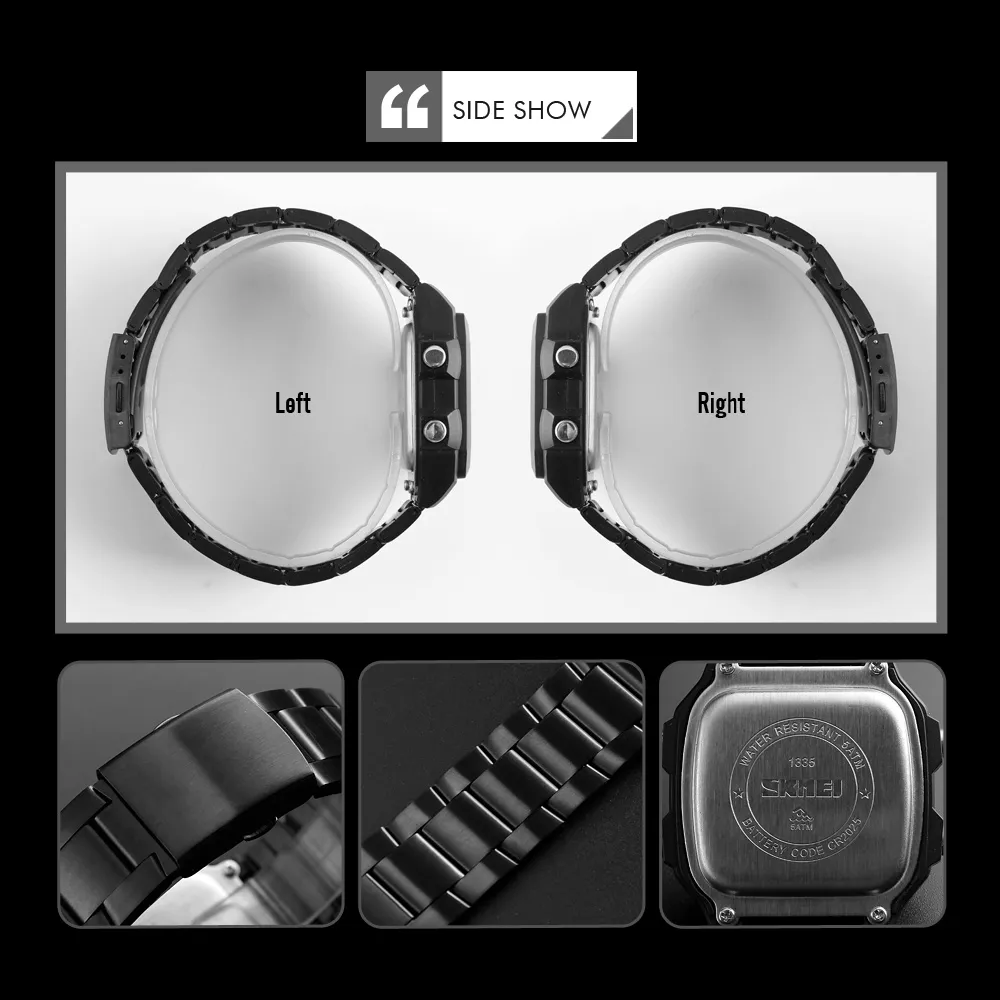 SKMEI 1335 Digital Dual Time Watch