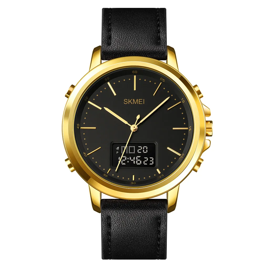 SKMEI 1652 Analog Digital Leather Watch — view 3 of 3