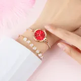SKMEI 1805 Women's Analog Quartz Bracelet Watch — view 9 of 10