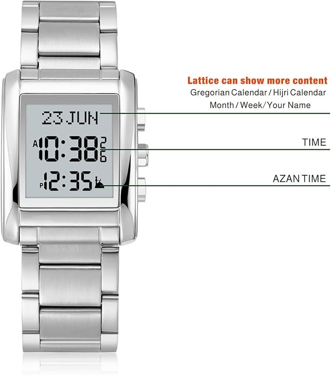 SKMEI 1815 Digital Azan Prayer Watch — view 4 of 11