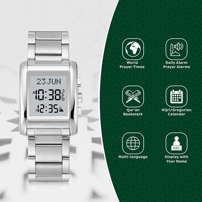 SKMEI 1815 Digital Azan Prayer Watch — view 5 of 11