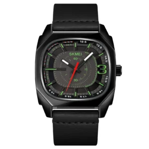SKMEI 1822 Analog Leather Watch