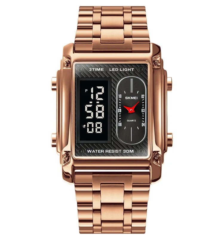 SKMEI 1868 Analog Digital LED Watch