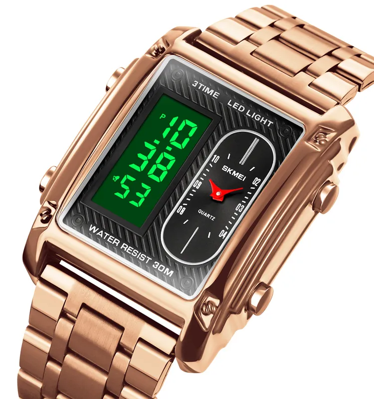 SKMEI 1868 Analog Digital LED Watch — view 3 of 10