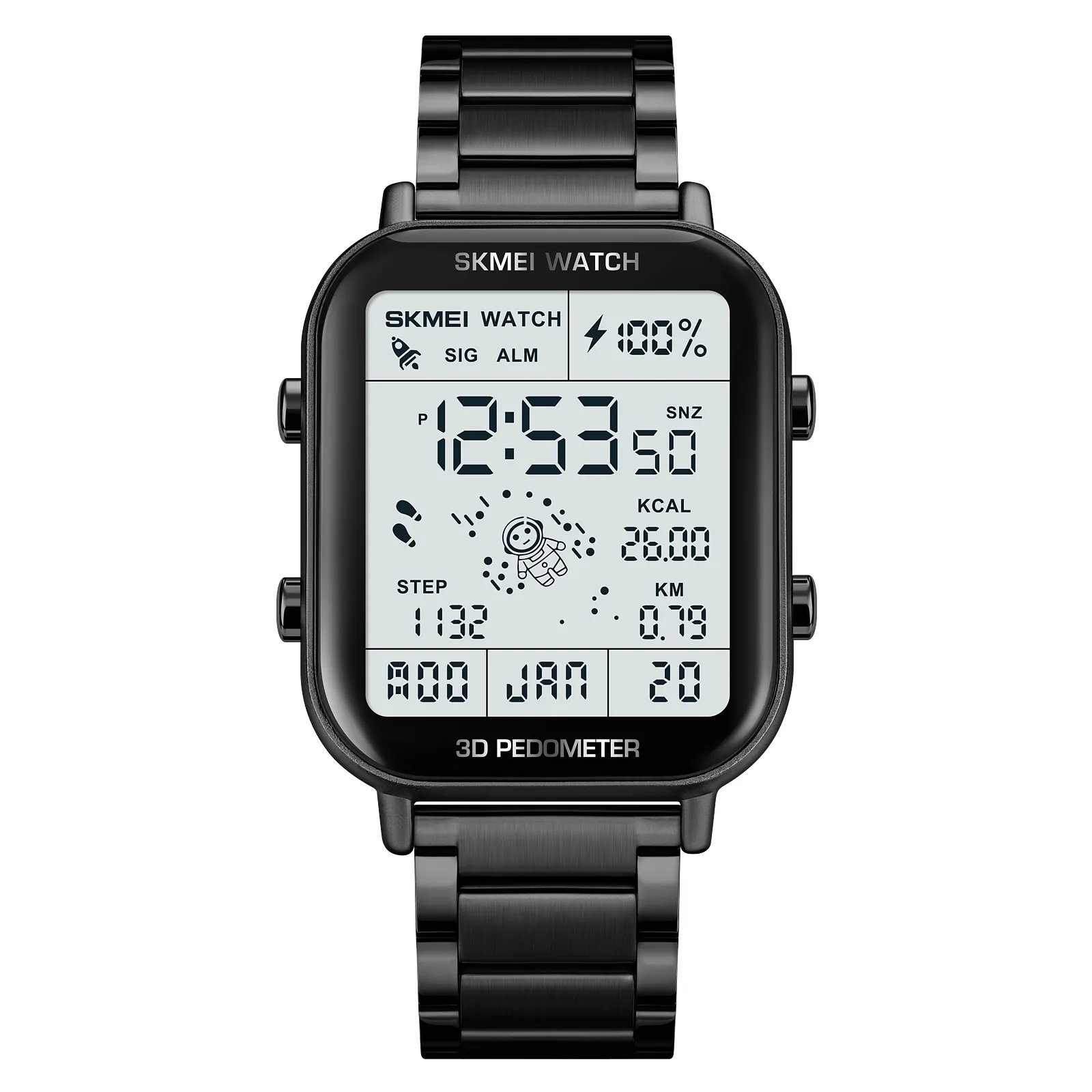 SKMEI 1888 Digital Pedometer Watch